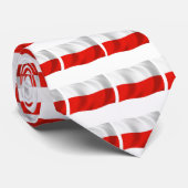 Polen Krawatte der Flagge (Gerollt)