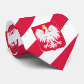 Polen Krawatte, Mode, polnisches Flaggengeschäft Krawatte (Gerollt)