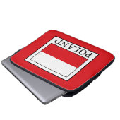 Polen Laptopschutzhülle (Vorne Knopf)