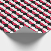 Polen Liebe Wrapping Paper Geschenkpapier (Ecke)