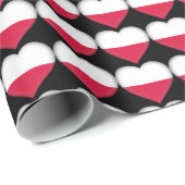 Polen Liebe Wrapping Paper Geschenkpapier (Rolleneckpunkt)