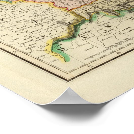 Polen, Litauen 2 Poster (Ecke)