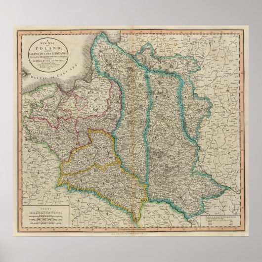 Polen, Litauen Poster (Vorne)