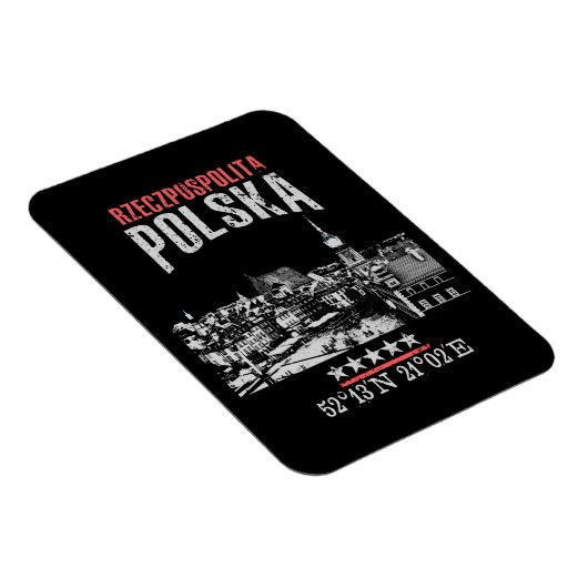 Polen Magnet (Rechte Seite)