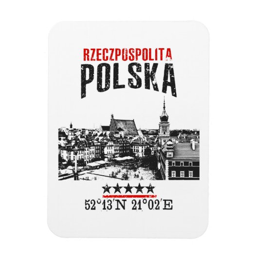 Polen Magnet (Vertikal)