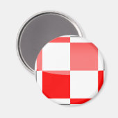 Polen Magnet (Vorderseite/Rückseite)