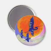 Polen Magnet (Vorderseite/Rückseite)