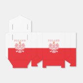 Polen mit rotem Polnischem Adler Geschenkschachtel (Ungefaltet)