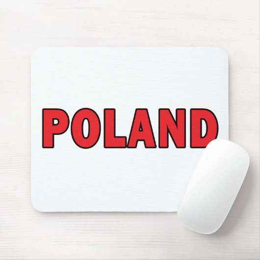 Polen Mousepad (Mit Mouse)
