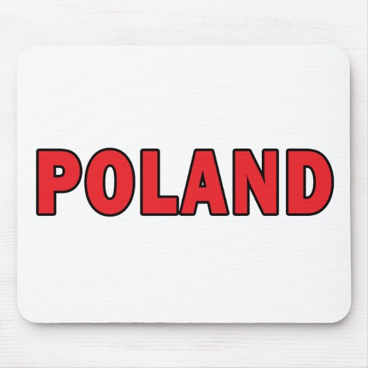 Polen Mousepad (Vorne)
