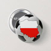 Polen-Nationalmannschaft Button (Vorne & Hinten)