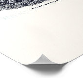 Polen, NY Panorama Karte - 1890 Poster (Ecke)