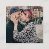 Polen Passport Wedding QR Begleitkarte (Rückseite)