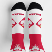 Polen - Patriotische Socken, Nachhaltige polnische Socken (Oben)