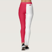 Polen / Polen Flaggenmode, Reise / Sportfans H Leggings (Rückseite)