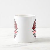 Polen Polnisch Kanadisches Treuhandflagge Kaffeetasse (Mittel)