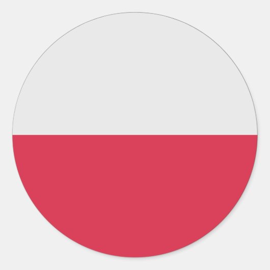 Polen Polska Euro Sticker (Vorderseite)