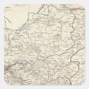 Polen Polska Quadratischer Aufkleber