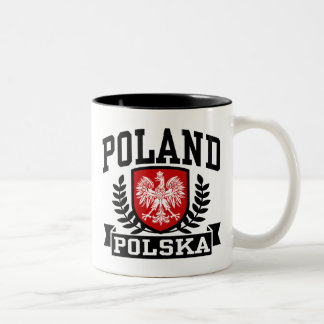 Polen Polska Zweifarbige Tasse