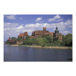 Polen, Pommern, Malbork. Europas Fotodruck