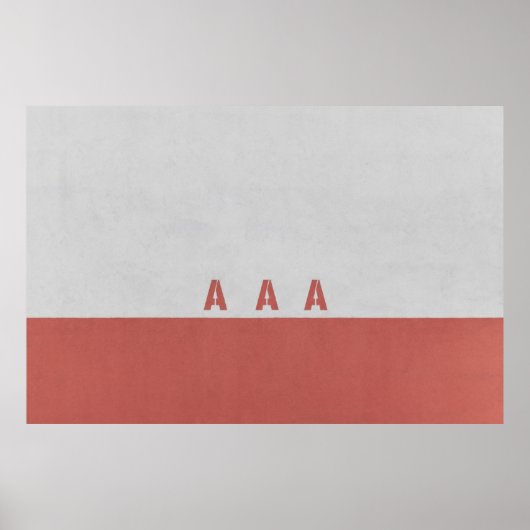 Polen Poster (Vorne)