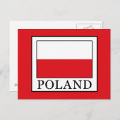 Polen Postkarte (Vorne/Hinten)