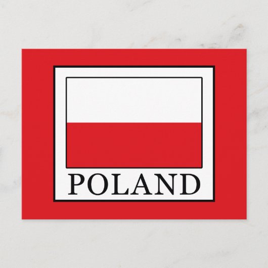 Polen Postkarte (Vorderseite)
