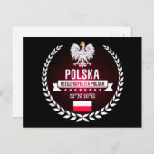 Polen Postkarte (Vorne/Hinten)
