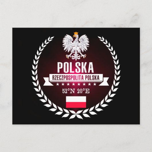 Polen Postkarte (Vorderseite)
