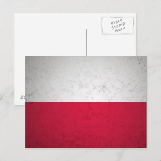Polen Postkarte (Vorne/Hinten)