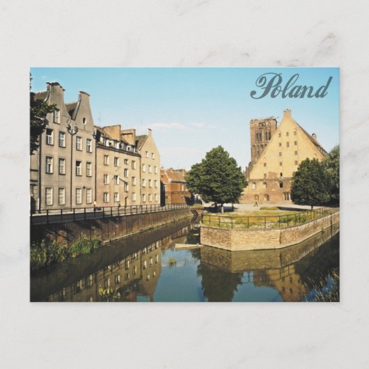 Polen Postkarte (Vorderseite)