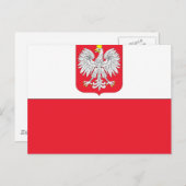 Polen Postkarte (Vorne/Hinten)