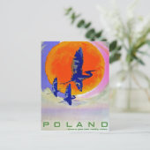 Polen Postkarte (Stehend Vorderseite)
