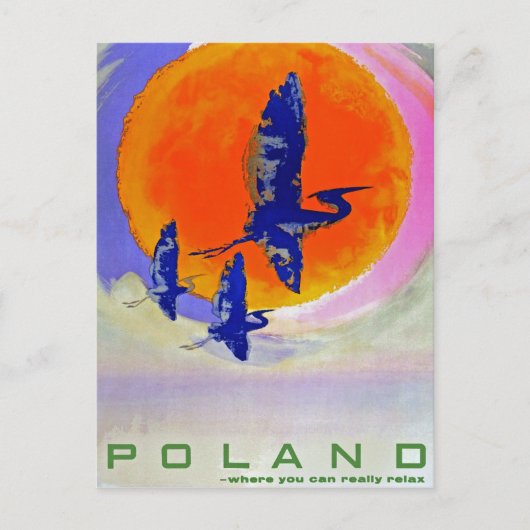 Polen Postkarte (Vorderseite)