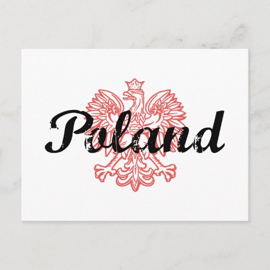 Polen Postkarte (Vorderseite)