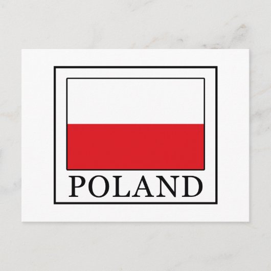 Polen Postkarte (Vorderseite)