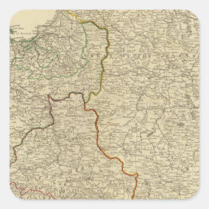 Polen, Preußen 3 Quadratischer Aufkleber