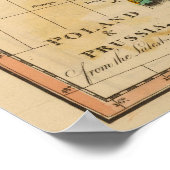 Polen, Preußen Poster (Ecke)