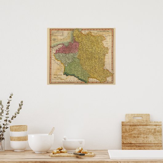 Polen, Preußen Poster (Küche)