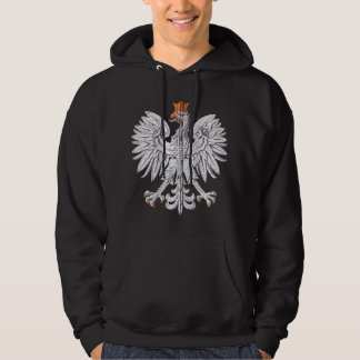 Polen Pride Apparel Eagle Polnisches Symbol Decal Hoodie