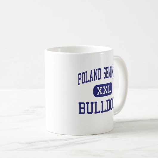 Polen-Priesterseminar - Bulldoggen - hoch - Kaffeetasse (VorderseiteRechts)