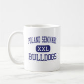 Polen-Priesterseminar - Bulldoggen - hoch - Kaffeetasse (Links)