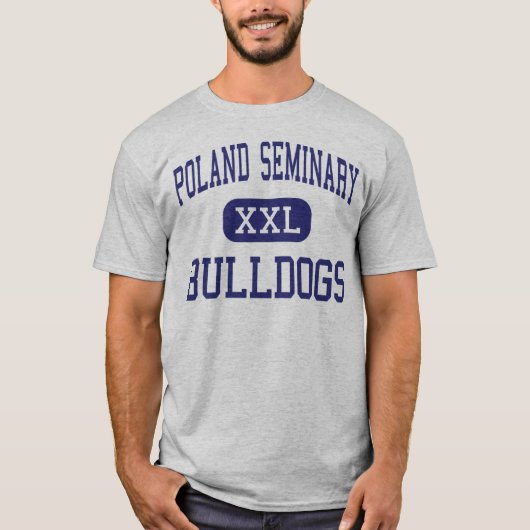 Polen-Priesterseminar - Bulldoggen - hoch - T-Shirt (Vorderseite)