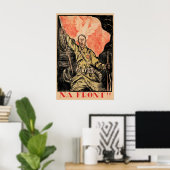 Polen Propaganda Polnisch-Sowjetischer Krieg 1920e Poster (Heimbüro)