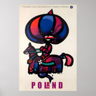 Polen Reiseplakat Polnische Kunst druckt Poster
