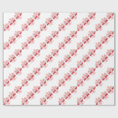 Polen-Rot Eagles Geschenkpapier (Flach)