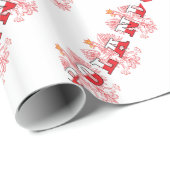 Polen-Rot Eagles Geschenkpapier (Rolleneckpunkt)