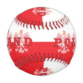 Polen Rote Adler Baseball (Rückseite)
