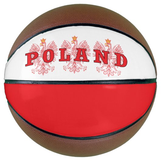 Polen Rote Adler Basketball (Vorderseite)