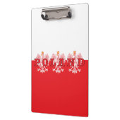 Polen Rote Adler Klemmbrett (Links)